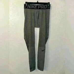 Nike Pro Pants Mens Medium Compression Tights Full Length Stretch